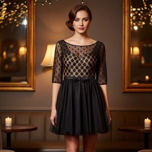 La femme short dress . Style number 19841